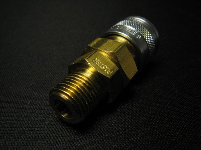 EPeS QD Plug HPA (Foster type female) - external thread 1/8NPT