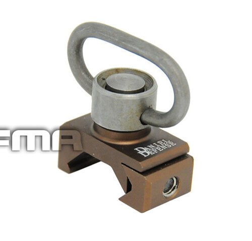 FMA 360° DD QD Sling Swivel RIS Mount - Bronze