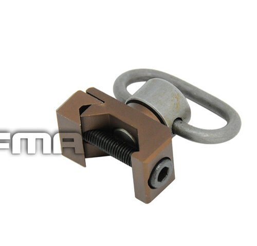 FMA 360° DD QD Sling Swivel RIS Mount - Bronze