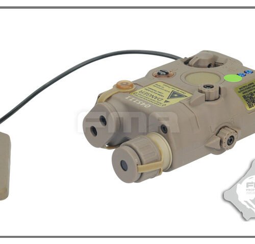 FMA AN/PEQ15 LA-5 IR Upgrade Version (LED / IR Flashlight, Green Laser) - Tan