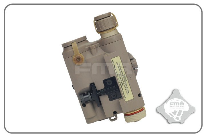 FMA AN/PEQ15 LA-5 IR Upgrade Version (LED / IR Flashlight, Green Laser) - Tan