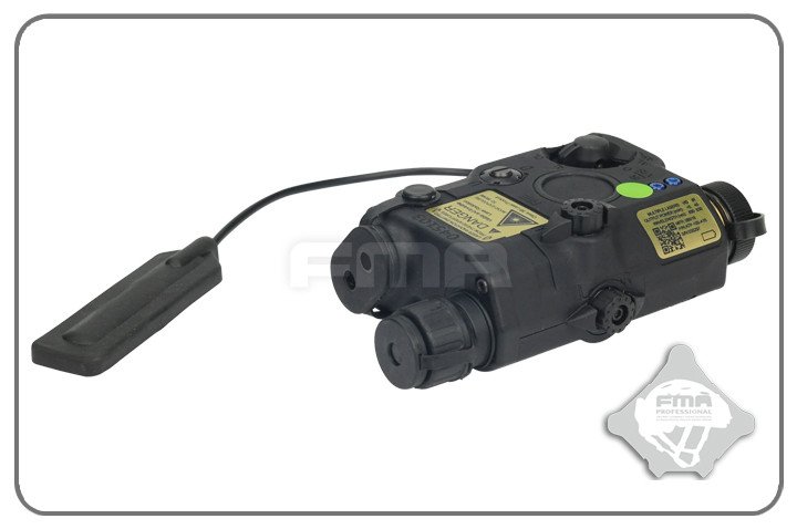FMA AN/PEQ15 LA-5 IR Upgrade Version (LED / IR Flashlight, Green Laser) - Black