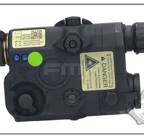 FMA AN/PEQ15 LA-5 IR Upgrade Version (LED / IR Flashlight, Green Laser) - Black