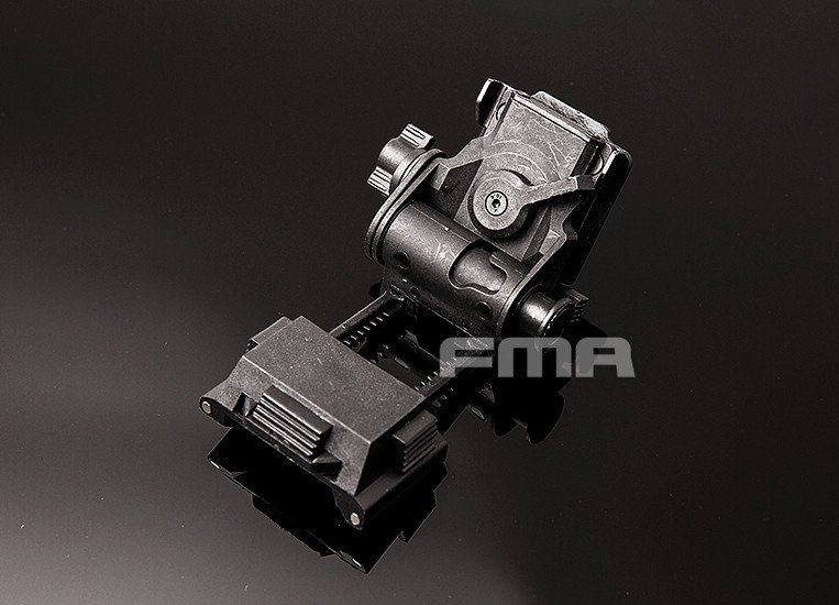 FMA L4G24 Nylon Helmet Mount for NVG PVS-15 / 18 - Black