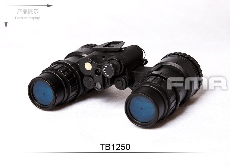 FMA Update Version NVG PVS-15 Dummy Replica, without Illumination - Black