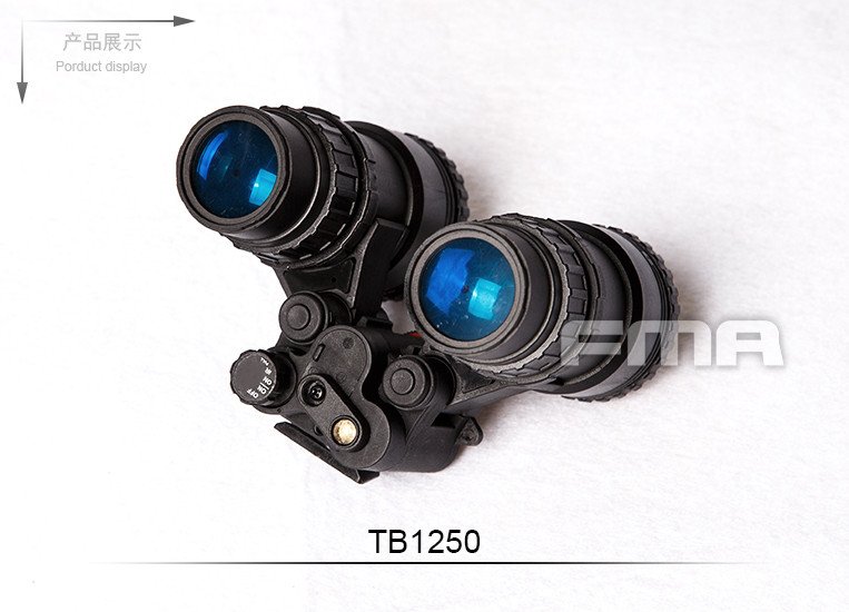 FMA Update Version NVG PVS-15 Dummy Replica, without Illumination - Black
