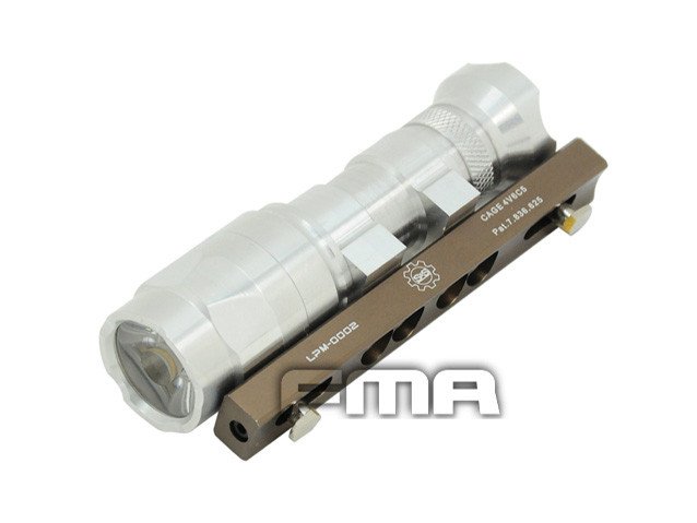 FMA CNC LOWPRO 45° Mount for M300 / M600 Flashlight - Bronze