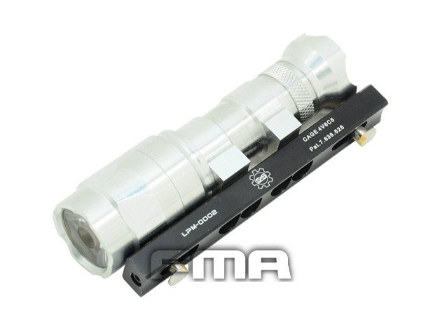 FMA CNC LOWPRO 45° Mount for M300 / M600 Flashlight - Black