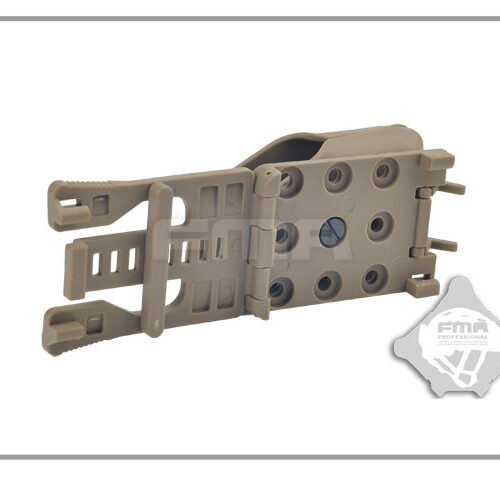 FMA MULTI-ANGLE SPEED Universal Belt Pistol Pouch - Tan