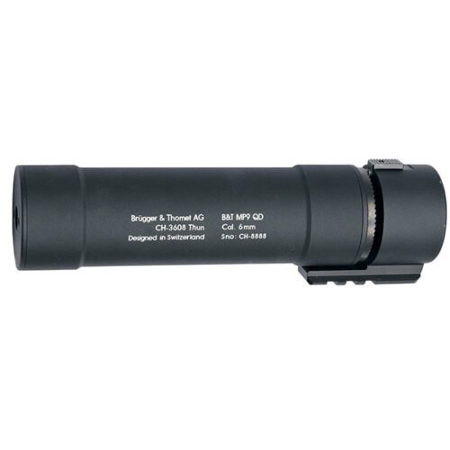 ASG B a T MP9 QD Suppressor for KSC / ASG MP9 - Black