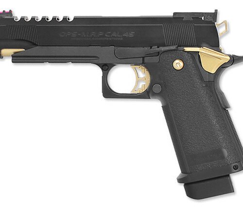 TM GBB gas pistol Hi-Capa 5.1 Gold Match - Black/Gold