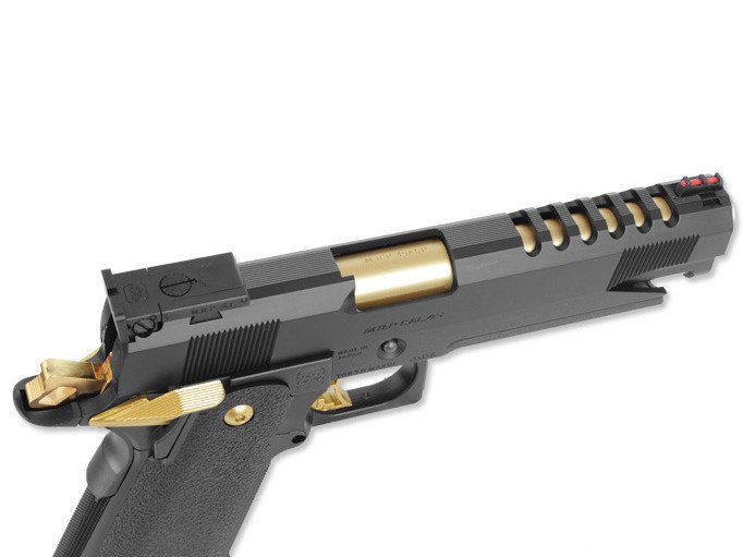 TM GBB gas pistol Hi-Capa 5.1 Gold Match - Black/Gold