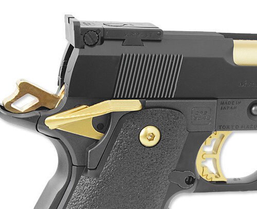 TM GBB gas pistol Hi-Capa 5.1 Gold Match - Black/Gold