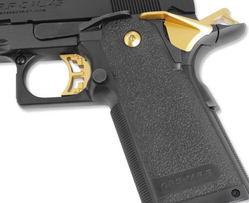 TM GBB gas pistol Hi-Capa 5.1 Gold Match - Black/Gold