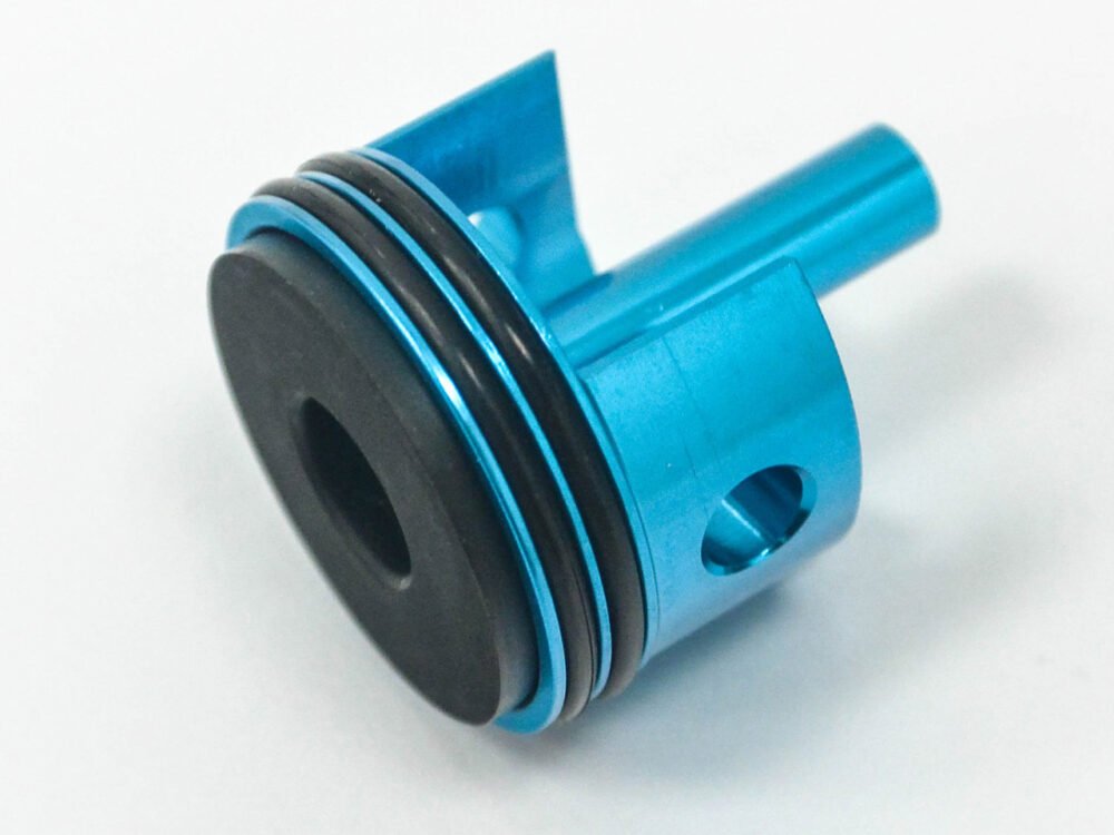 AA CNC Aluminum Cylinder Head V3, Long Nose - Blue