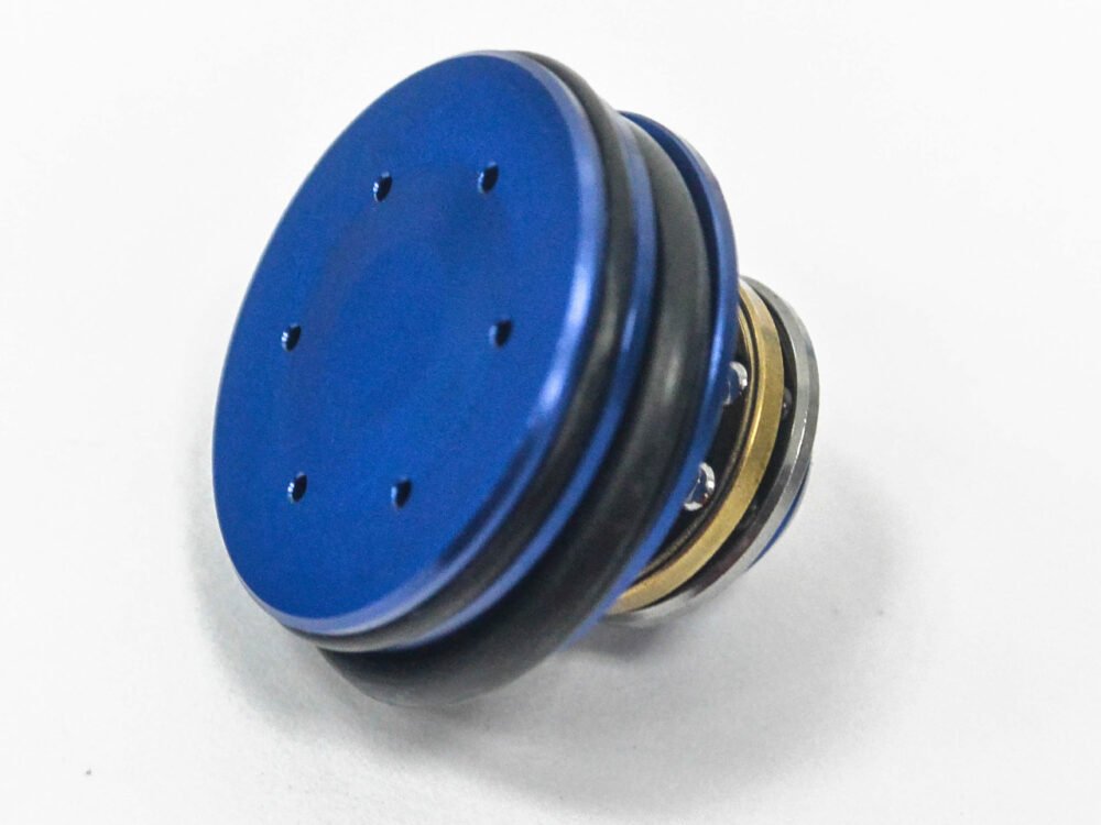AA CNC Aluminum Piston Head with Double Seal - Blue