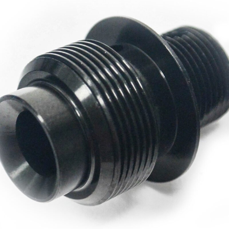 AA Silencer Adapter for VSR-10 Rifles, 14-mm CCW - Black