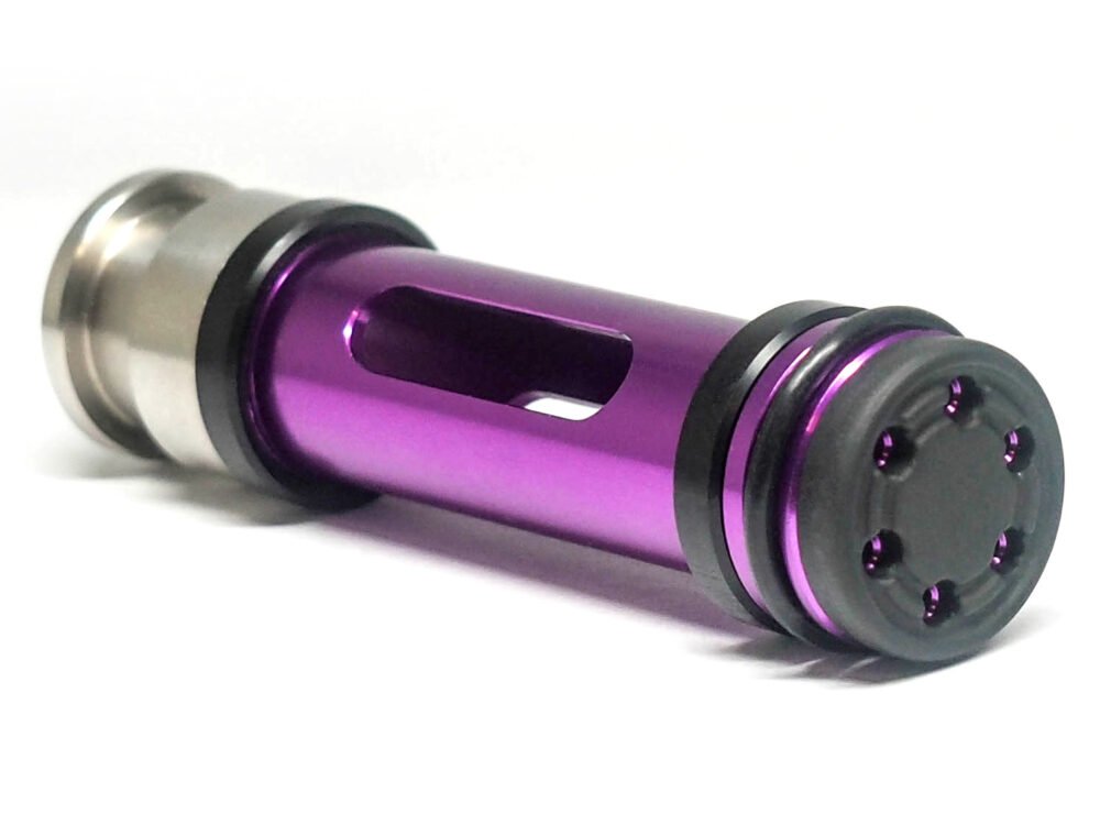 AA CNC Aluminum Piston for TM L96 AWS (90° Trigger) - Purple