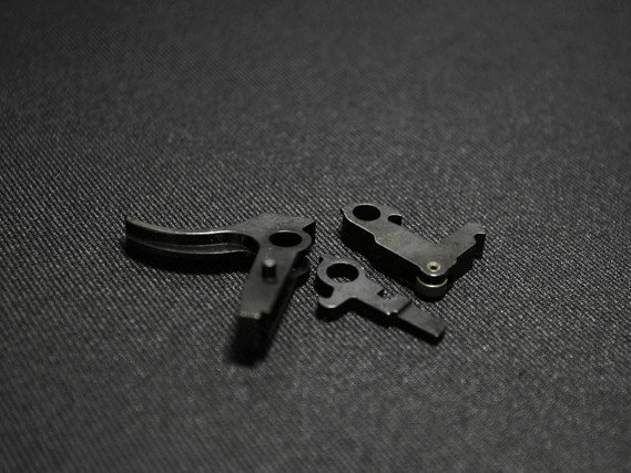 RA WE steel CNC trigger set for GBB M4