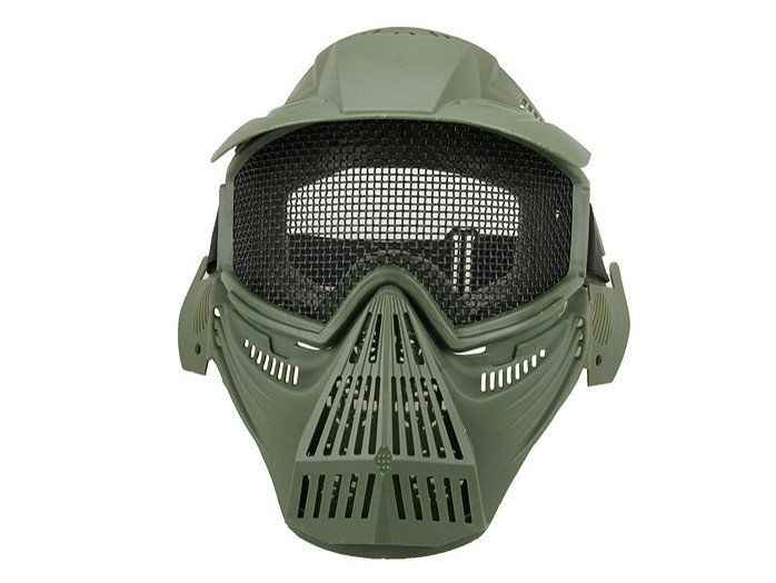 Full face Transformers Leader Mesh Mask V1 ( Olive )