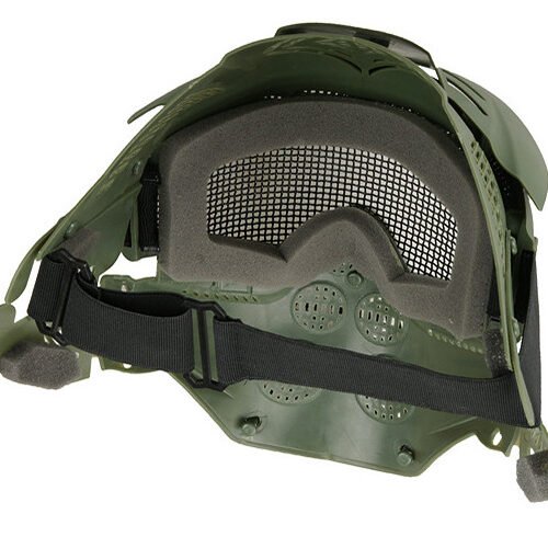 Full face Transformers Leader Mesh Mask V1 ( Olive )
