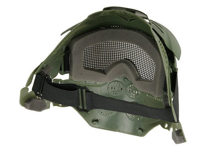 Full face Transformers Leader Mesh Mask V1 ( Olive )