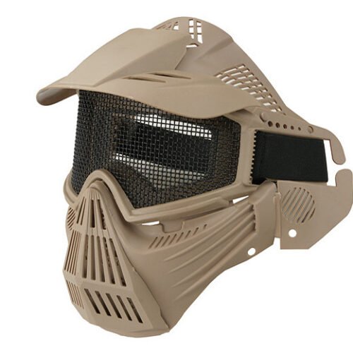 Full face Transformers Leader Mesh Mask V1 ( TAN )
