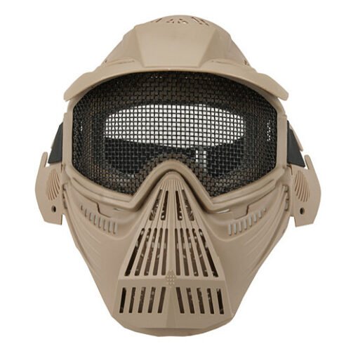 Full face Transformers Leader Mesh Mask V1 ( TAN )