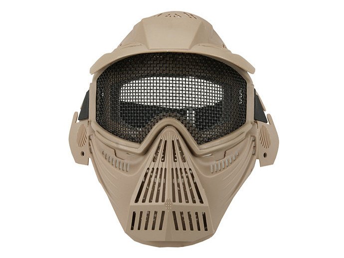 Full face Transformers Leader Mesh Mask V1 ( TAN )