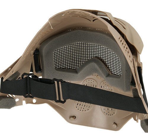 Full face Transformers Leader Mesh Mask V1 ( TAN )