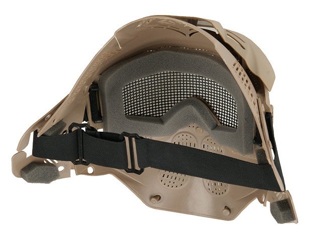 Full face Transformers Leader Mesh Mask V1 ( TAN )
