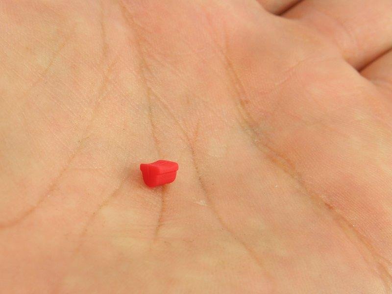 Silicone rubber omega shape HopUp nob