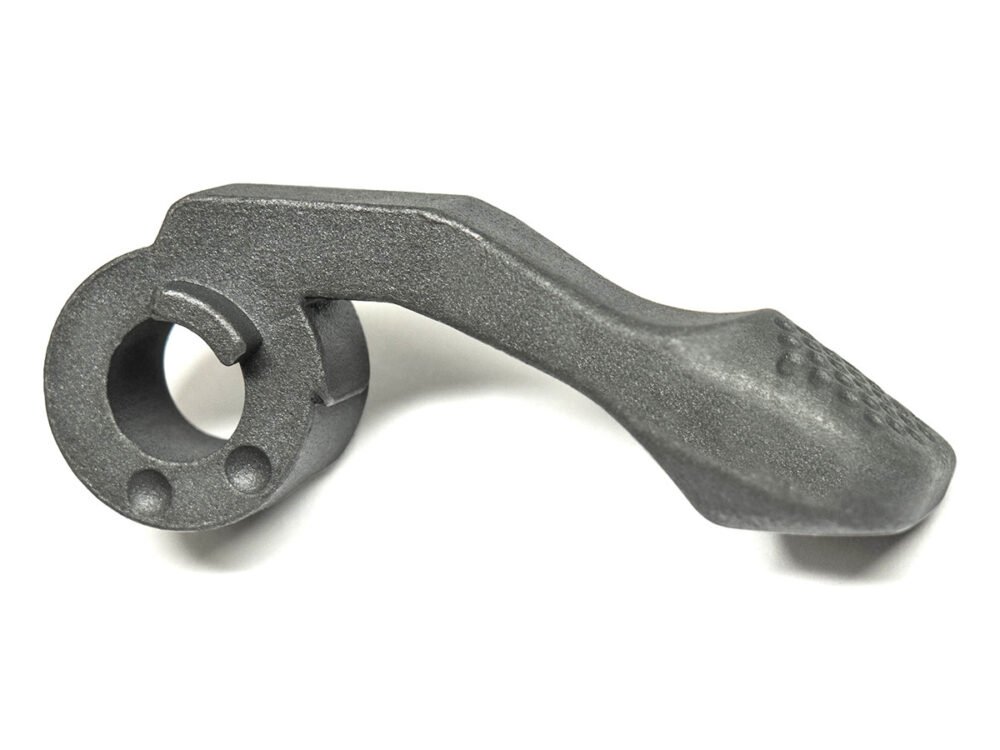 AA CNC Steel Bolt Handle for VSR-10, Right-Handed - Grey