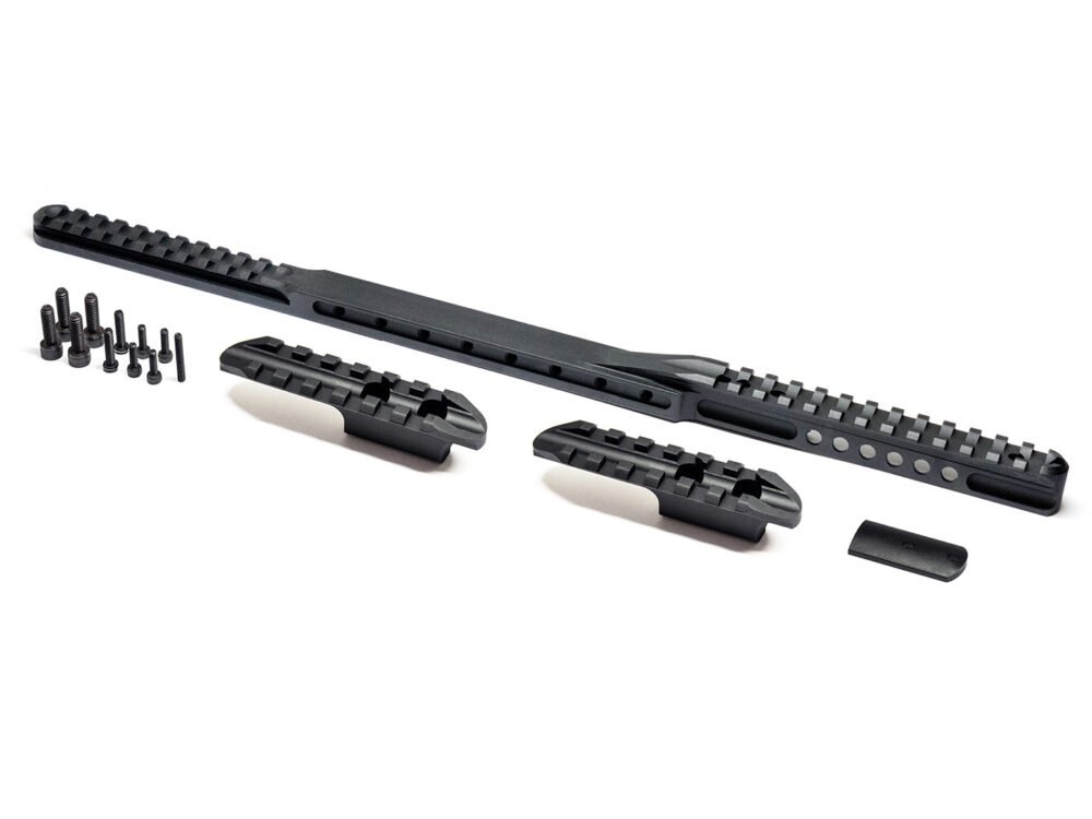 AA CNC Aluminium Long Scope RIS Rail Module for VSR / M700 - Black