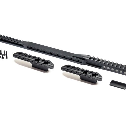 AA CNC Aluminium Long Scope RIS Rail Module for VSR / M700 - Black