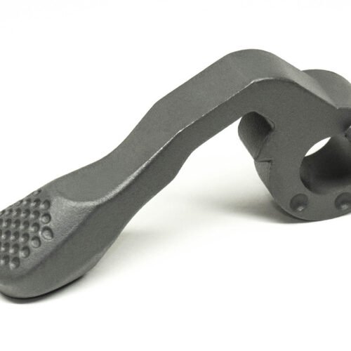 AA CNC Steel Bolt Handle for VSR-10, Left-Handed - Grey