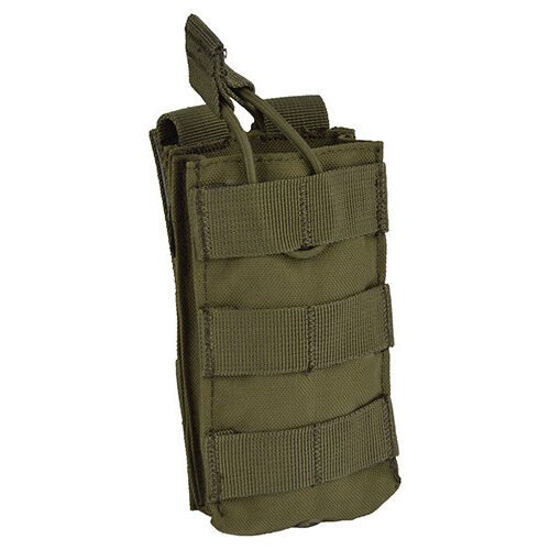 Single Open-Top M4 Mag MOLLE Pouch Olive