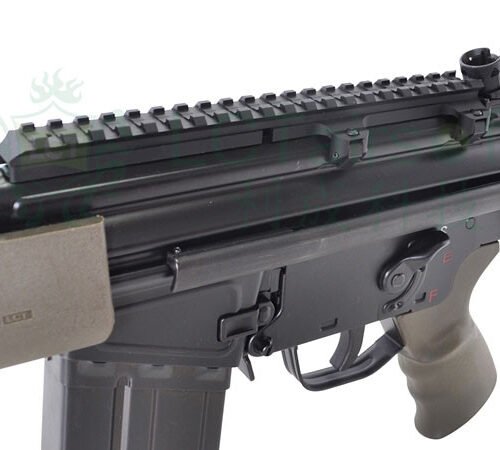 Low-profile scope mount with 8.5 inch Picatinny Rail for G3