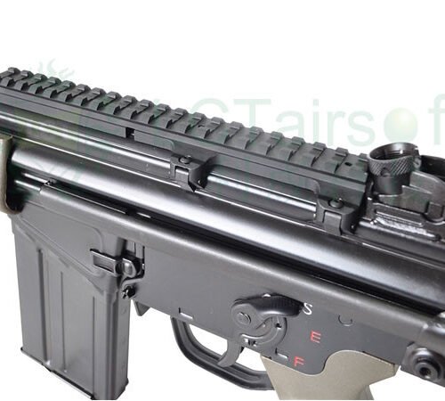 Low-profile scope mount with 8.5 inch Picatinny Rail for G3