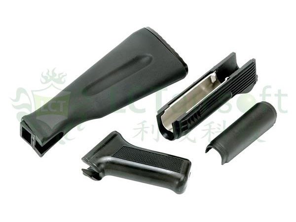 LCK74M Plastic Handguard Set (BK)