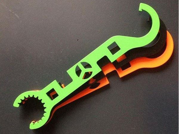 EPeS Service Wrench Tool AR15 HX - Green