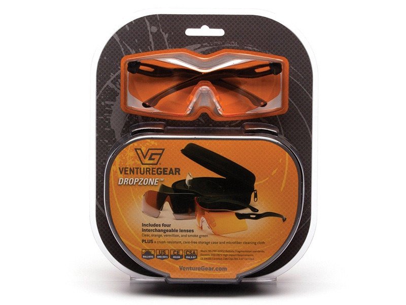 Protective glasses Venture Gear Dropzone EVGSB88KIT with 4 anti-fog lenses