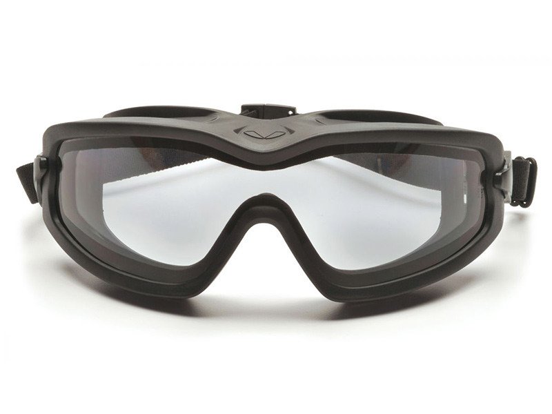 PYRAMEX Safety Glasses V2G Plus Anti-Fog EGB6410SDT - Black / Clear
