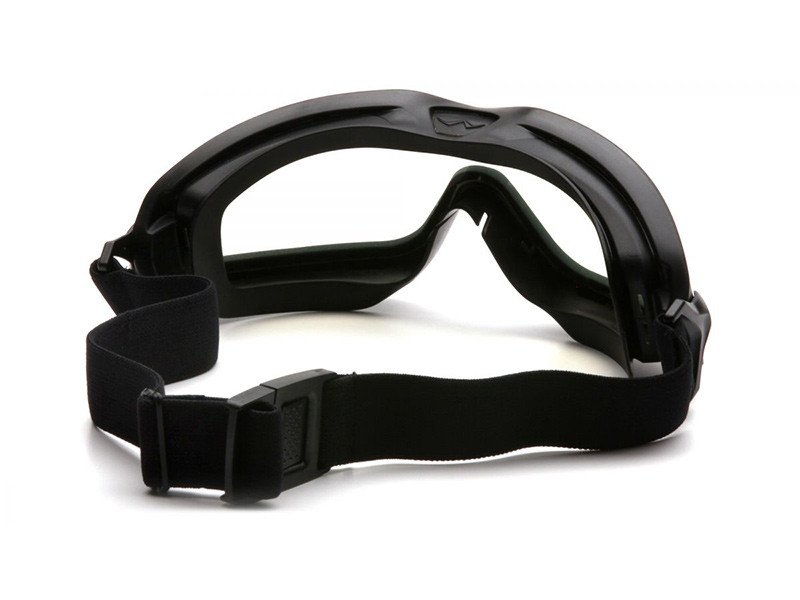 PYRAMEX Safety Glasses V2G Plus Anti-Fog EGB6410SDT - Black / Clear