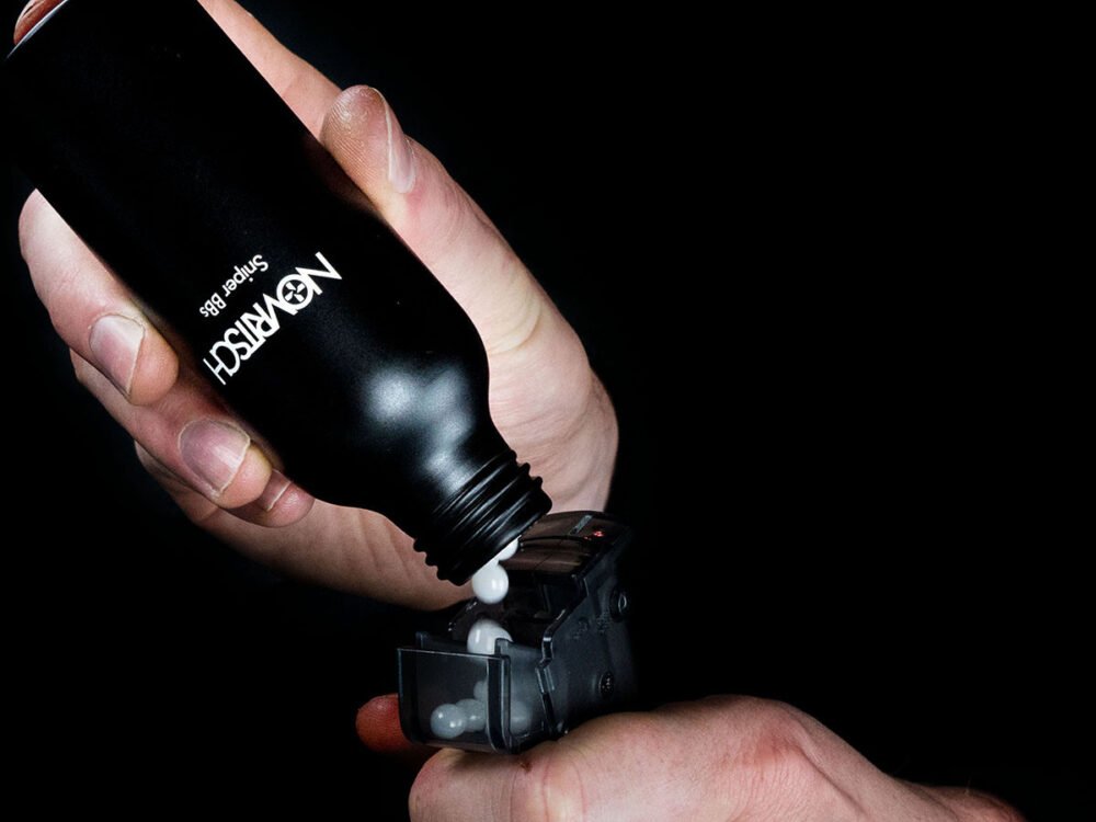 Novritsch SNIPER BBs Premium BIO Pellets 0.40g, 530 BBs - White