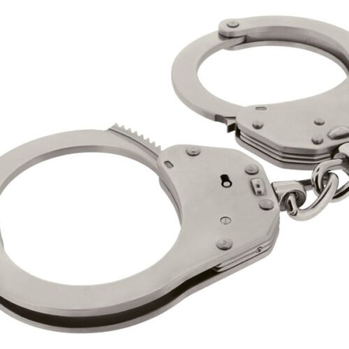ESP Steel Police Handcuffs (NIJ Standard) - Silver