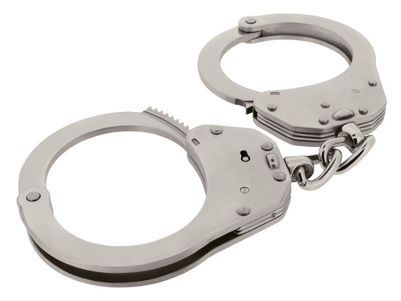 ESP Steel Police Handcuffs (NIJ Standard) - Silver
