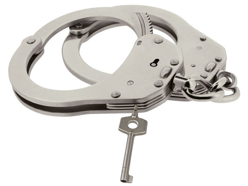 ESP Steel Police Handcuffs (NIJ Standard) - Silver