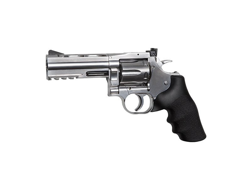 ASG CO2 Revolver Dan Wesson 715, Length 4" - Silver
