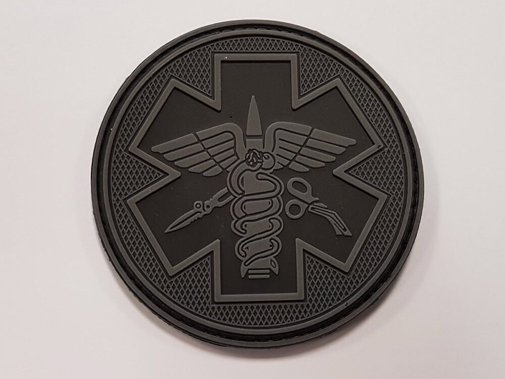 Patch PVC 3D PARAMEDIC (circle)